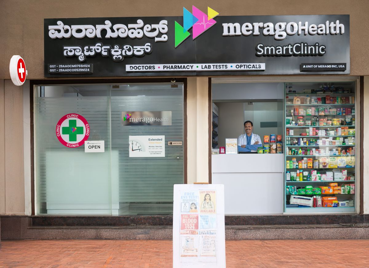 meragoHealth SmartClinic, Halasuru storefront